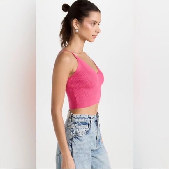 #109 SCOTCH & SODA Amsterdam Knit Crop Tank Top - Picture 3 of 10